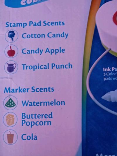 BRAND NEW CRAYOLA Scented MessFree LightUp Stamper Station - Thumbnail 2