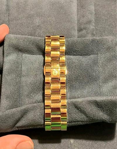 Michele Jetway Diamond and mother of Pearl Gold tone Womens - Thumbnail 4