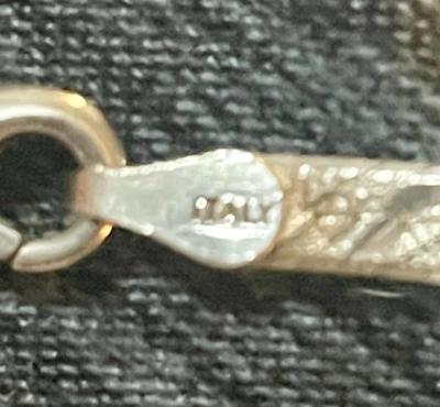 Italian 925 Silver Herringbone with Weighted Clasp - Thumbnail 6