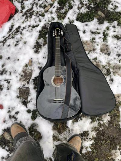 Rouge Fine Instruments acoustic guitar