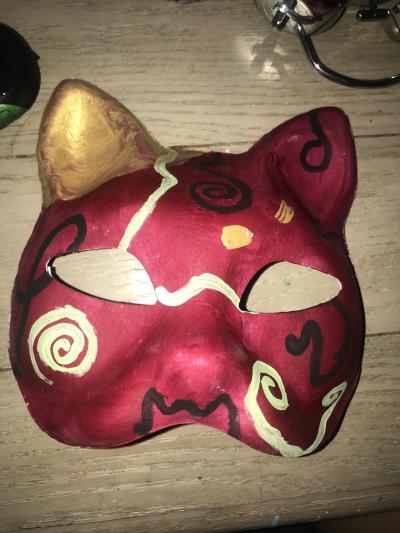 hand painted masks - Thumbnail 5