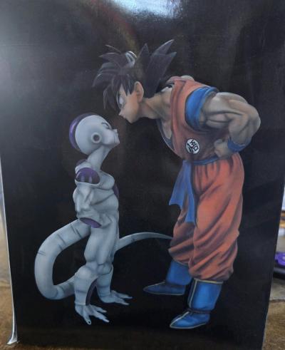 Dragon Ball Son Goku Frieza Look At Each Other - Thumbnail 2