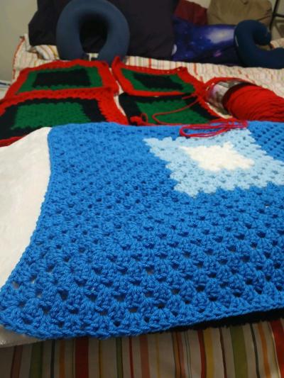 new Afghan throw - Thumbnail 1