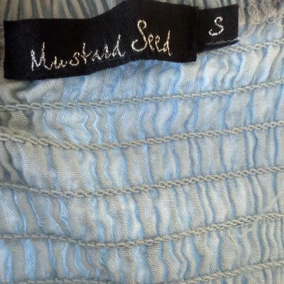 Mustard Seed Y2K Boho Seafoam Halter Mini Dress  Fairycore - Thumbnail 6