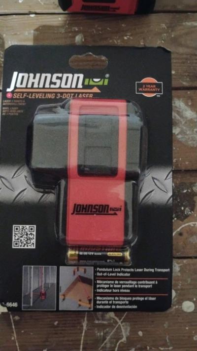 Johnsons self leveling3dot laser 360 degree line laser - Thumbnail 2