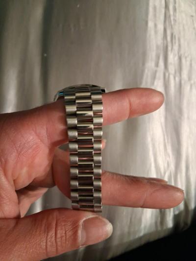 Rainbow Presidential Day Date Mens Watch - Thumbnail 3