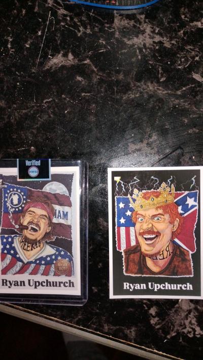 limited edition Ryan Upchurch card
