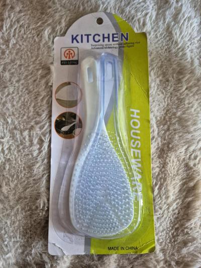 White Rice Paddle Spoon  NonStick Textured Rice Server - Lakewood, California
