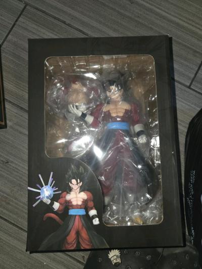 32Cm Dragon Ball Ultra Instinct Super Saiyan 4 Gogeta Figure - Thumbnail 2