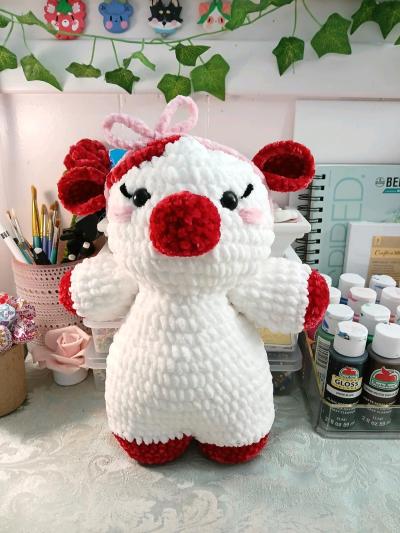 Crochet Cow decoration