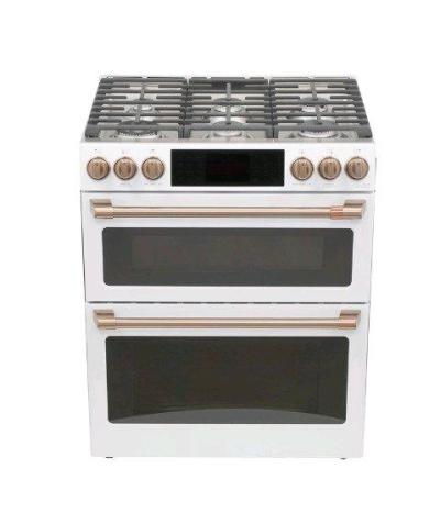 Brand New Matte White  Cafe 30in double oven FIRM PRICE - Thumbnail 2
