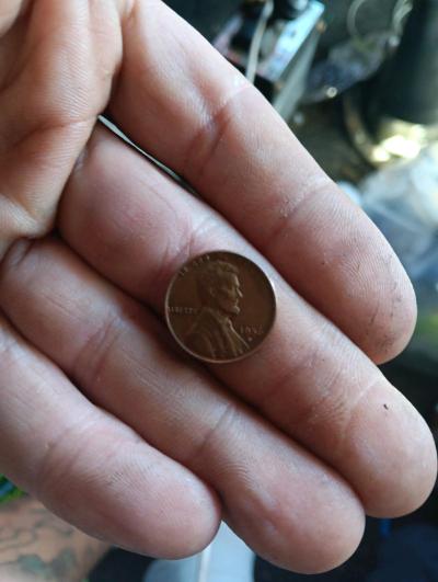 1979 no mint pennies  1982 31 gram copper pennies