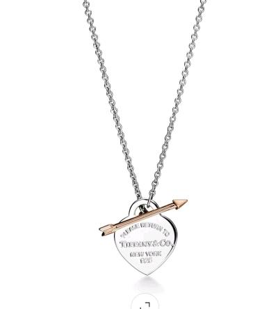 TiffanyCo Heart arrow necklace - Thumbnail 3