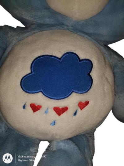 Large Care Bears Grumpy Bear Plush - Thumbnail 4