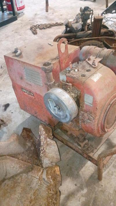 1962 Volkswagen motor 1954 gas welder generator - Thumbnail 4