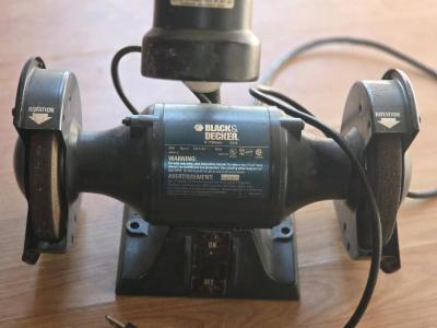 Black and Decker Double bench grinder - Thumbnail 5