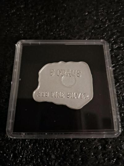 5 gram 999 silver treasure chest - Thumbnail 3