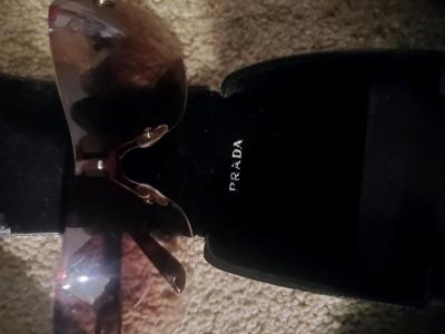 Prada Rimless Glasses with case - Thumbnail 1