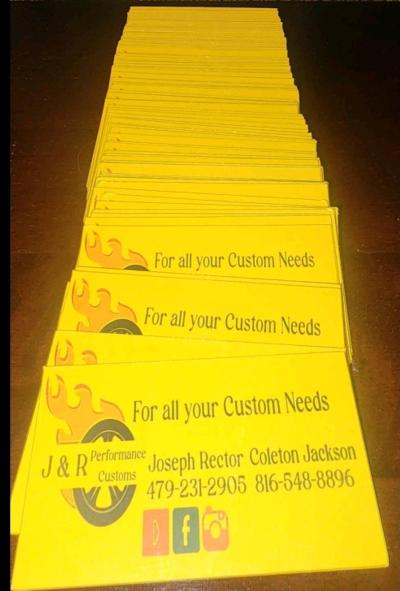 Custom laminated business cards - Thumbnail 2