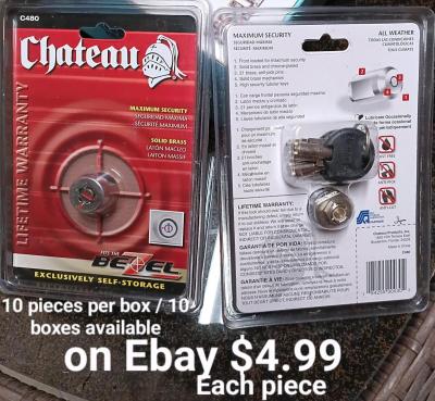 lock cylinder replacements with keys - Thumbnail 2