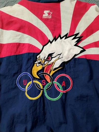 80s Olympic team jacket - Dallas, Texas