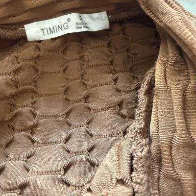 TIMING Textured Cropped ZipUp Top w Thumbholes  Size S - Thumbnail 3