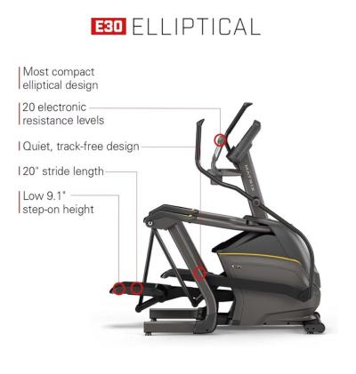 Matrix E30 Elliptical Machine - Thumbnail 6