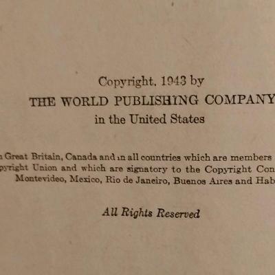 Websters new school and office dictionary 1943 edition - Thumbnail 2