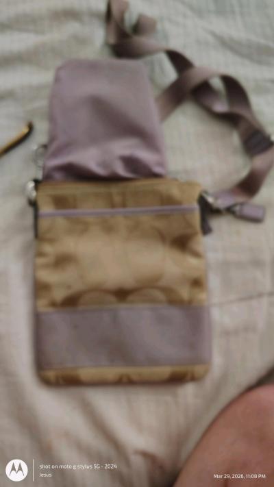 pink coach satchel bag - Thumbnail 6