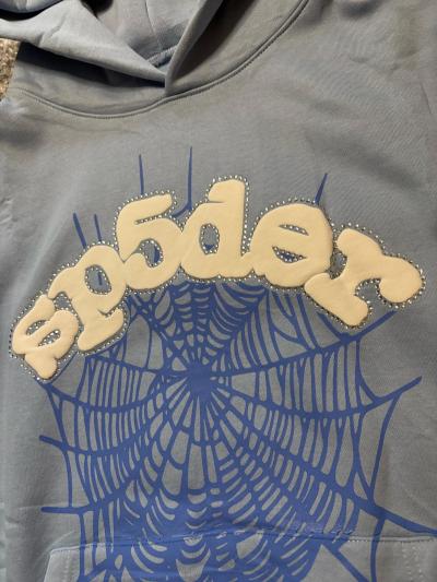 Large Blue Websuit Spider Hoodie - Thumbnail 2