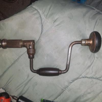 Stanley antique hand drill - Thumbnail 5