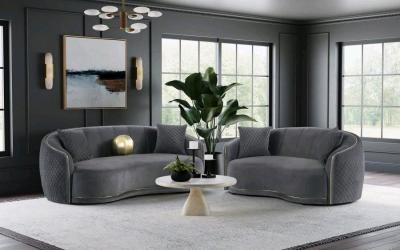 Luxury Modern Sofa Set  1886 or ONLY 53 Down  New  Delivery - Thumbnail 6