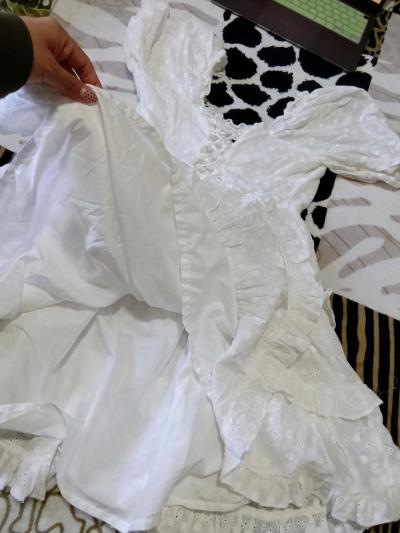 cute corset ruffle dress - Thumbnail 5