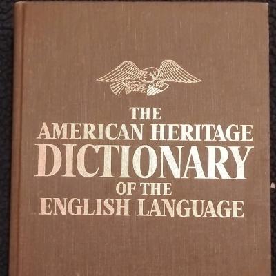 the American Heritage Dictionary