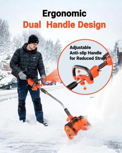 VOLTASK Cordless Snow Shovel - Thumbnail 5