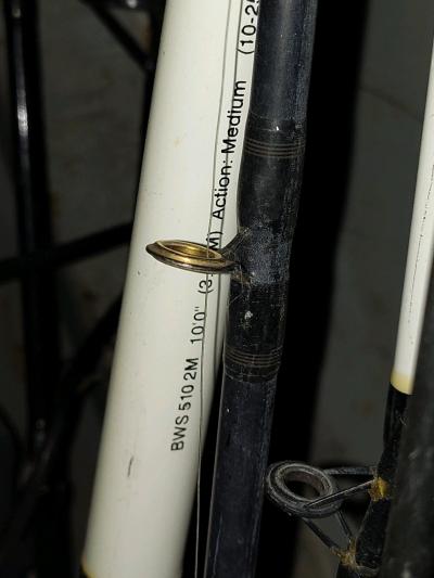 15 foot Grumman aluminum canoe fishing poles and tackle kit - Thumbnail 8