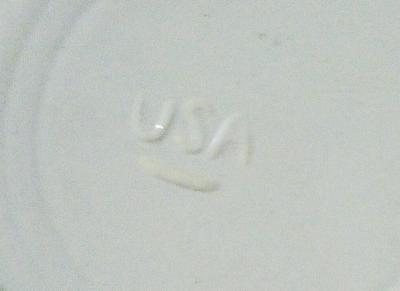 one vintage USA fine china saucer - Thumbnail 2