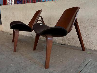 wood chairs for living room - Thumbnail 4