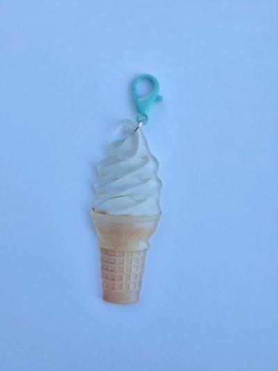 Ice Cream Cone Zipper Charm  Use As Keychain Bag Zippers Coi - Lakewood, California