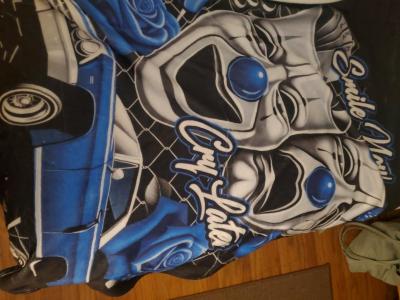 smile now cry later brand new throw blanket - Pittsburg, California