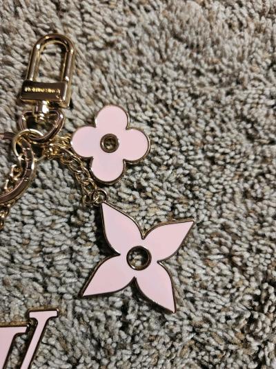 Louis Vuitton Pink Gold Keychain Charms - Thumbnail 3