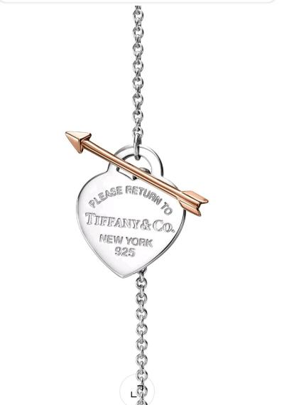 TiffanyCo Heart arrow necklace - Thumbnail 2