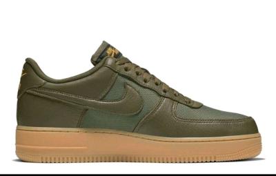 Nike Air Force 1 GoreTex Olive Sneakers - Thumbnail 2