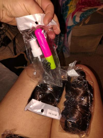 Victorish hair bundles with sewing kit - Thumbnail 3