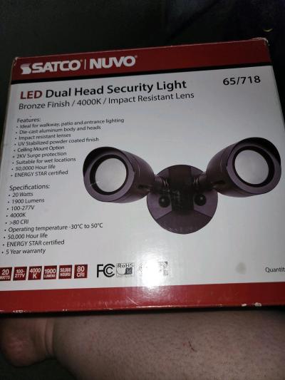 led dual security light obo - Thumbnail 2