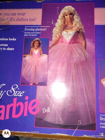 Vtg 92 My Size Barbie Doll - Thumbnail 8