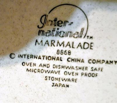set of 4 international marmalade plates - Thumbnail 2