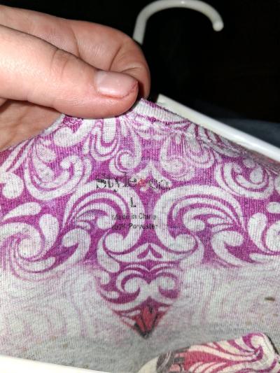 style and co heart floral long sleeve shirt - Thumbnail 3