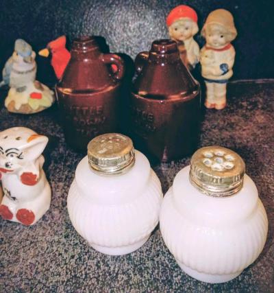 Vintage Salt and Pepper Shakers 10 Sets Shaker - Thumbnail 11