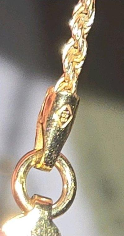 TriTone Sterling Silver Twisted Chain Necklace - Thumbnail 5